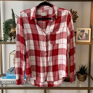 {Target} Plaid button up